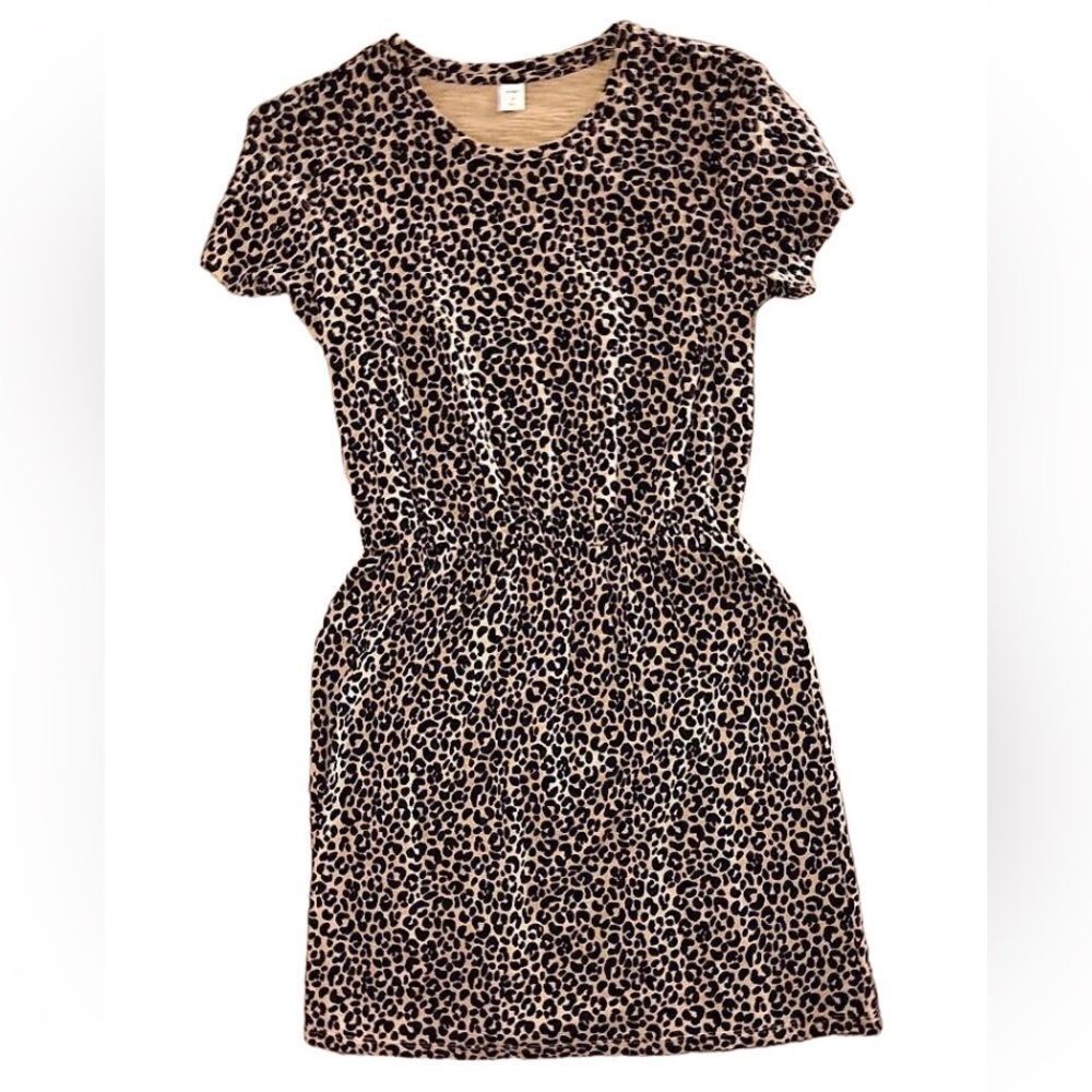 Old navy cheetah print dress size M NWT